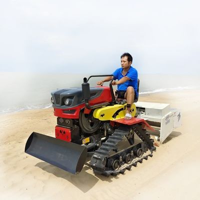 রাইড অন বিচ ক্লিনার হ্যান্ডসোমার LVX-100 800 কেজি ওজন 3100*1160*1500 মিমি মাত্রা