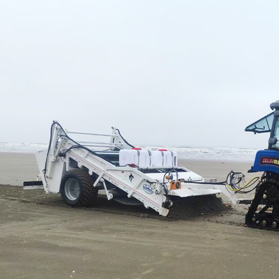 2500mm পরিষ্কারের প্রস্থ বালির পরিষ্কারের মেশিন 18000-20000m'/h বিস্তৃত ধ্বংসাবশেষ অপসারণ